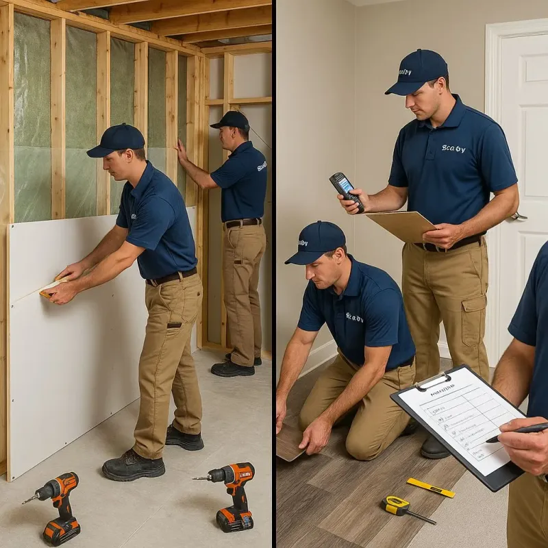 Repairs and Reconstruction process in Sandy Springs, GA