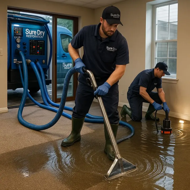 Water Extraction and Removal process in Sandy Springs, GA